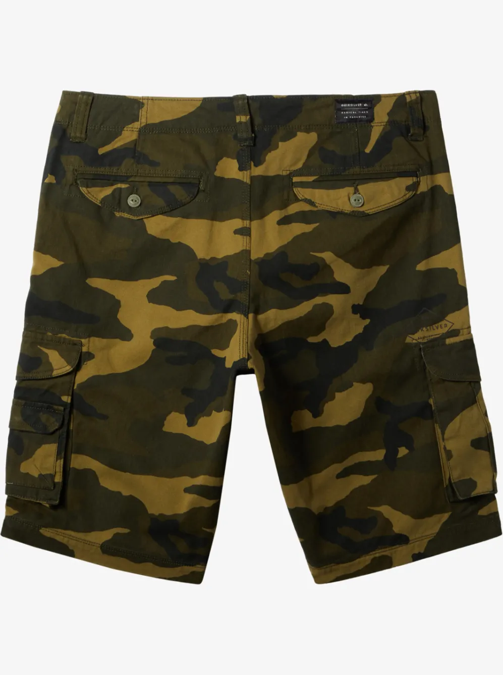 Quiksilver Shorts & Amphibians|Crucial Battle Cargo Shorts For Men Thyme Everyday Camo