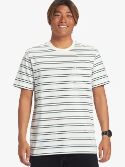 Quiksilver Shirts & Polos|Cruiser Pocket Tee Knit Snow White Cruiser Pkt Tee