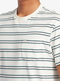 Quiksilver Shirts & Polos|Cruiser Pocket Tee Knit Snow White Cruiser Pkt Tee