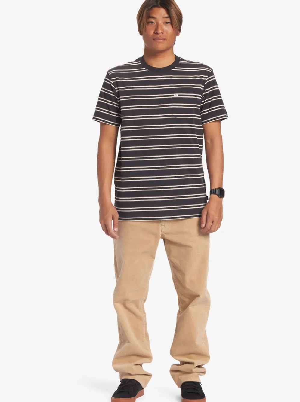 Quiksilver Shirts & Polos|Cruiser Pocket Tee Knit Tarmac Cruiser Pkt Tee