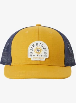 Quiksilver Hats|Dawner Trucker Hat Mustard