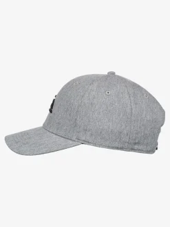 Quiksilver Hats|Decades Snapback Hat Light Grey Heather