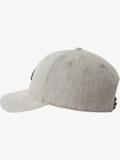 Quiksilver Hats|Decades Snapback Hat Light Grey Heather