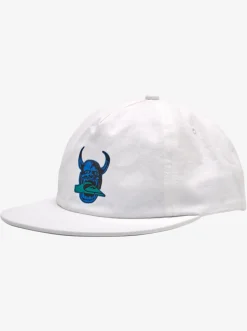 Quiksilver Hats|Diablo Of Fortune Snapback Hat White