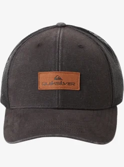 Quiksilver Hats|Down The Hatch Trucker Hat Black