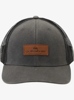 Quiksilver Hats|Down The Hatch Trucker Hat Tarmac