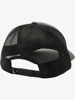 Quiksilver Hats|Down The Hatch Trucker Hat Tarmac
