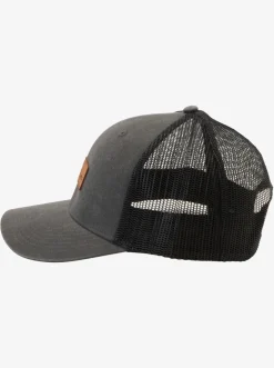 Quiksilver Hats|Down The Hatch Trucker Hat Tarmac