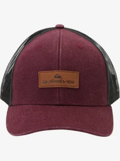 Quiksilver Hats|Down The Hatch Trucker Hat Wine