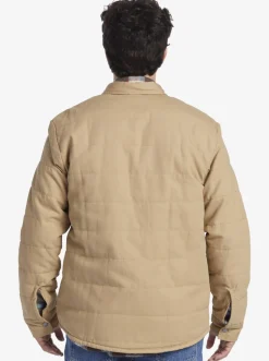 Quiksilver Jackets|Downrail Upd Canvas Jacket Plage