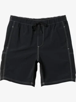 Quiksilver Shorts & Amphibians|Drainer Amphibian 18.5" Hybrid Shorts Black