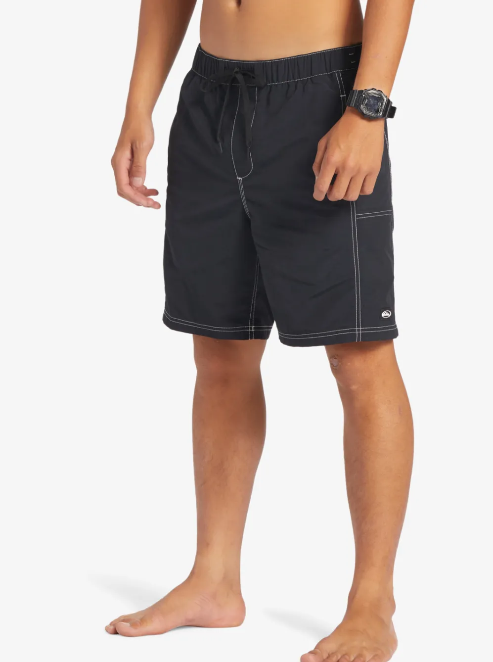 Quiksilver Shorts & Amphibians|Drainer Amphibian 18.5" Hybrid Shorts Black