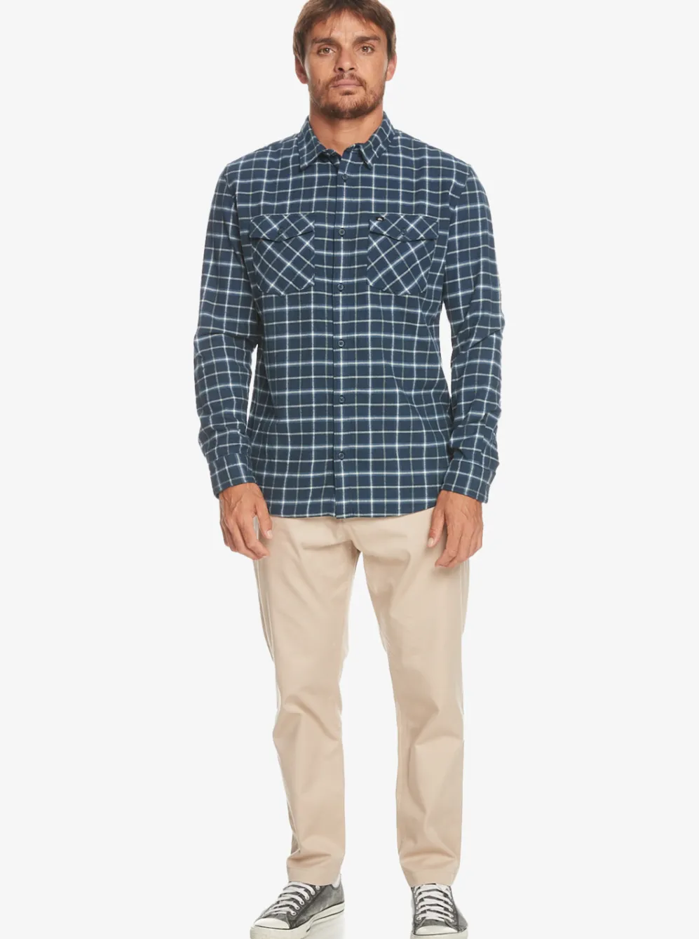 Quiksilver Shirts & Polos|Dulsie Long Sleeve Shirt Naval Academy Dulsie
