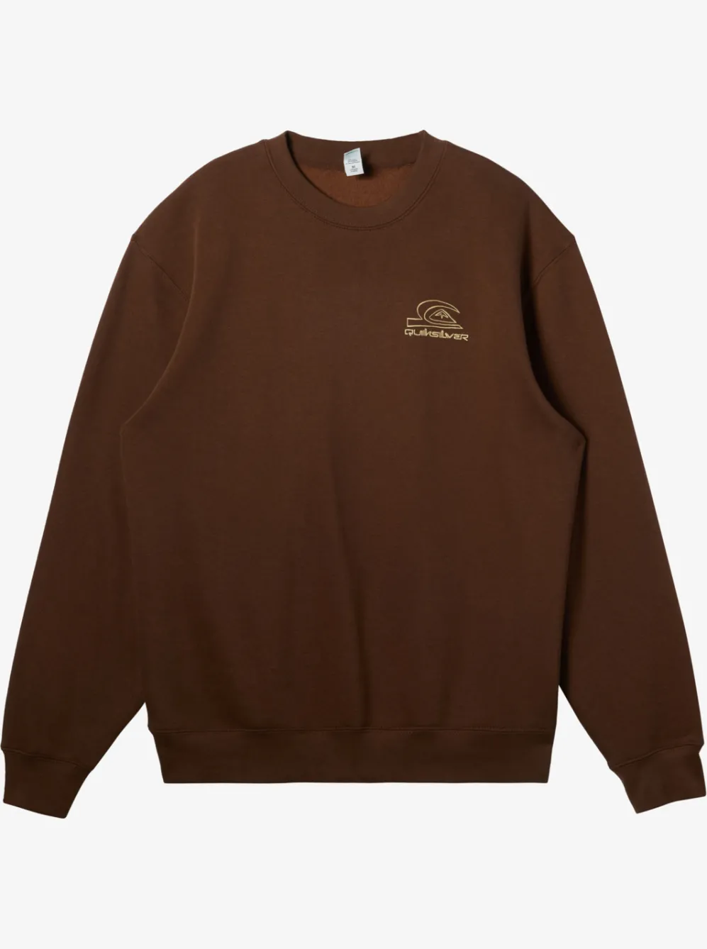 Quiksilver Sweatshirts & Hoodies|E Peace Out Crew Neck Sweatshirt Chestnut