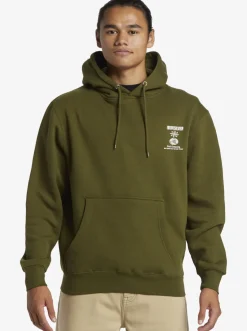Quiksilver Sweatshirts & Hoodies|E Rockin Hoodie Pullover Sweatshirt Laurel Wreath