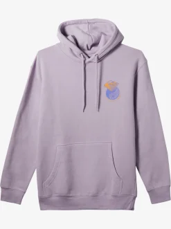 Quiksilver Sweatshirts & Hoodies|E Rockin Hoodie Pullover Sweatshirt Pastel Lilac