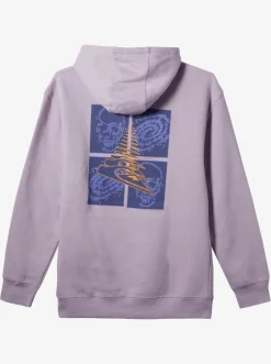 Quiksilver Sweatshirts & Hoodies|E Rockin Hoodie Pullover Sweatshirt Pastel Lilac