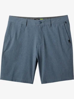 Quiksilver Boardshorts|E Union Heather 18" Amphibian Boardshorts Insignia Blue