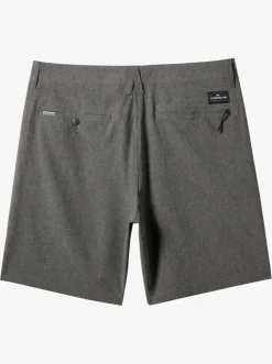 Quiksilver Boardshorts|E Union Heather 18" Amphibian Boardshorts Black