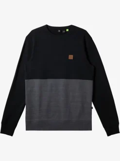 Quiksilver Sweatshirts & Hoodies|Easy Sweatshirt Black