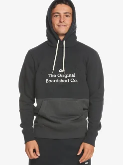 Quiksilver Sweatshirts & Hoodies|Emboss Hoodie Black