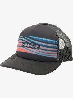 Quiksilver Hats|Emu Coop Trucker Hat Blue Radiance