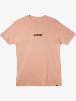 Quiksilver Tees|Enjoy The Ride Mtz T-Shirt Dusty Pink