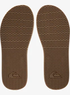 Quiksilver Sandals|Erreka Leather Sandals Brown/Brown/Brown