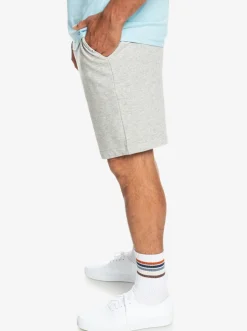 Quiksilver Pants|Essentials Sweat Shorts Light Grey Heather