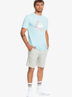 Quiksilver Pants|Essentials Sweat Shorts Light Grey Heather