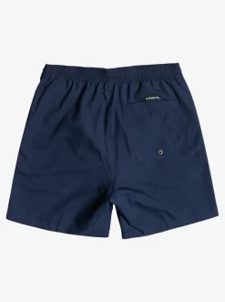 Quiksilver Elastic Waist|Everyday 17" Volleys For Young Men Navy Blazer