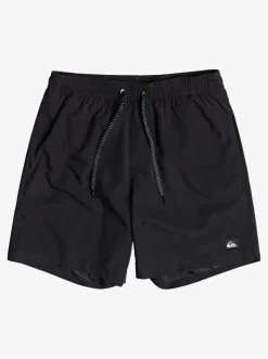 Quiksilver Elastic Waist|Everyday 17" Volleys For Young Men Black