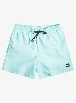 Quiksilver Elastic Waist|Everyday 17" Volleys For Young Men Pastel Turquoise