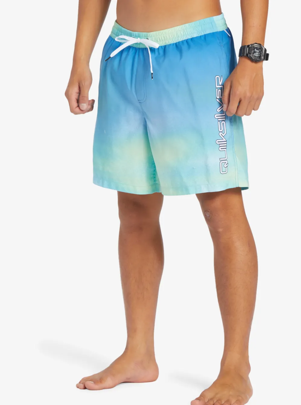 Quiksilver Elastic Waist|Everyday Breeze 17" Volleys River Blue
