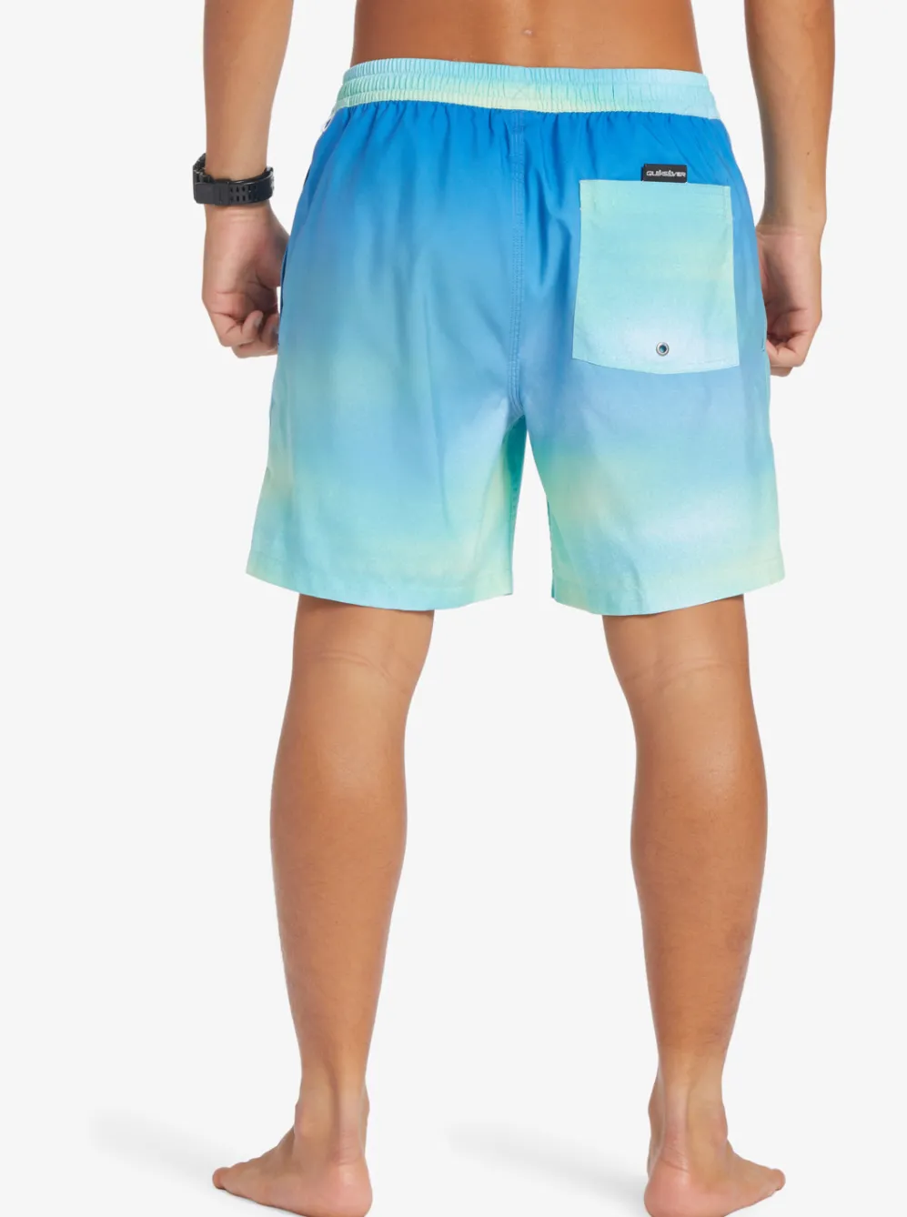 Quiksilver Elastic Waist|Everyday Breeze 17" Volleys River Blue