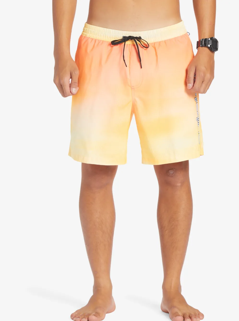 Quiksilver Elastic Waist|Everyday Breeze 17" Volleys Copper Tan