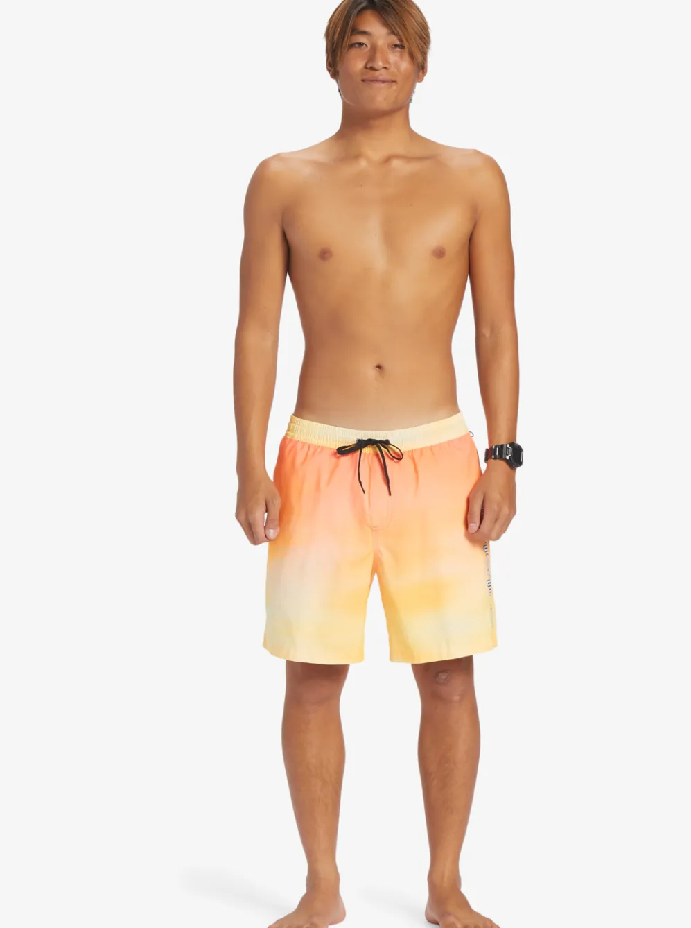 Quiksilver Elastic Waist|Everyday Breeze 17" Volleys Copper Tan