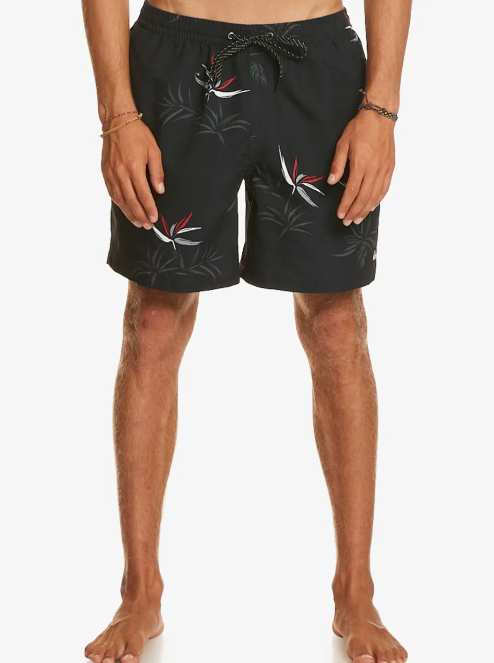Quiksilver Elastic Waist|Everyday Mix 17" Volleys Black