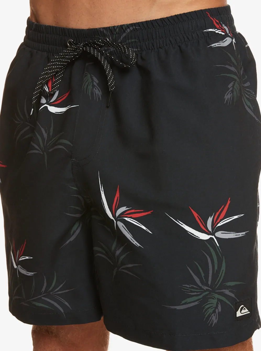 Quiksilver Elastic Waist|Everyday Mix 17" Volleys Black