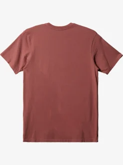 Quiksilver Tees|Everyday Pocket T-Shirt Marsala