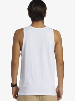 Quiksilver Tees|Everyday Stripe Tank Top White