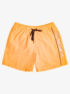Quiksilver Elastic Waist|Everyday Vert 16" Volleys Orange Pop