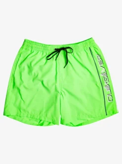 Quiksilver Elastic Waist|Everyday Vert 16" Volleys Green Gecko