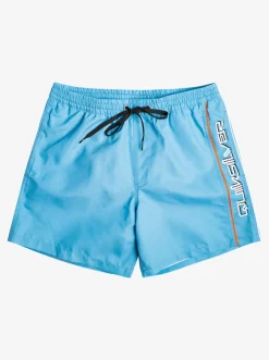 Quiksilver Elastic Waist|Everyday Vert 16" Volleys Azure Blue