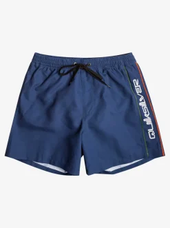 Quiksilver Elastic Waist|Everyday Vert 16" Volleys Naval Academy