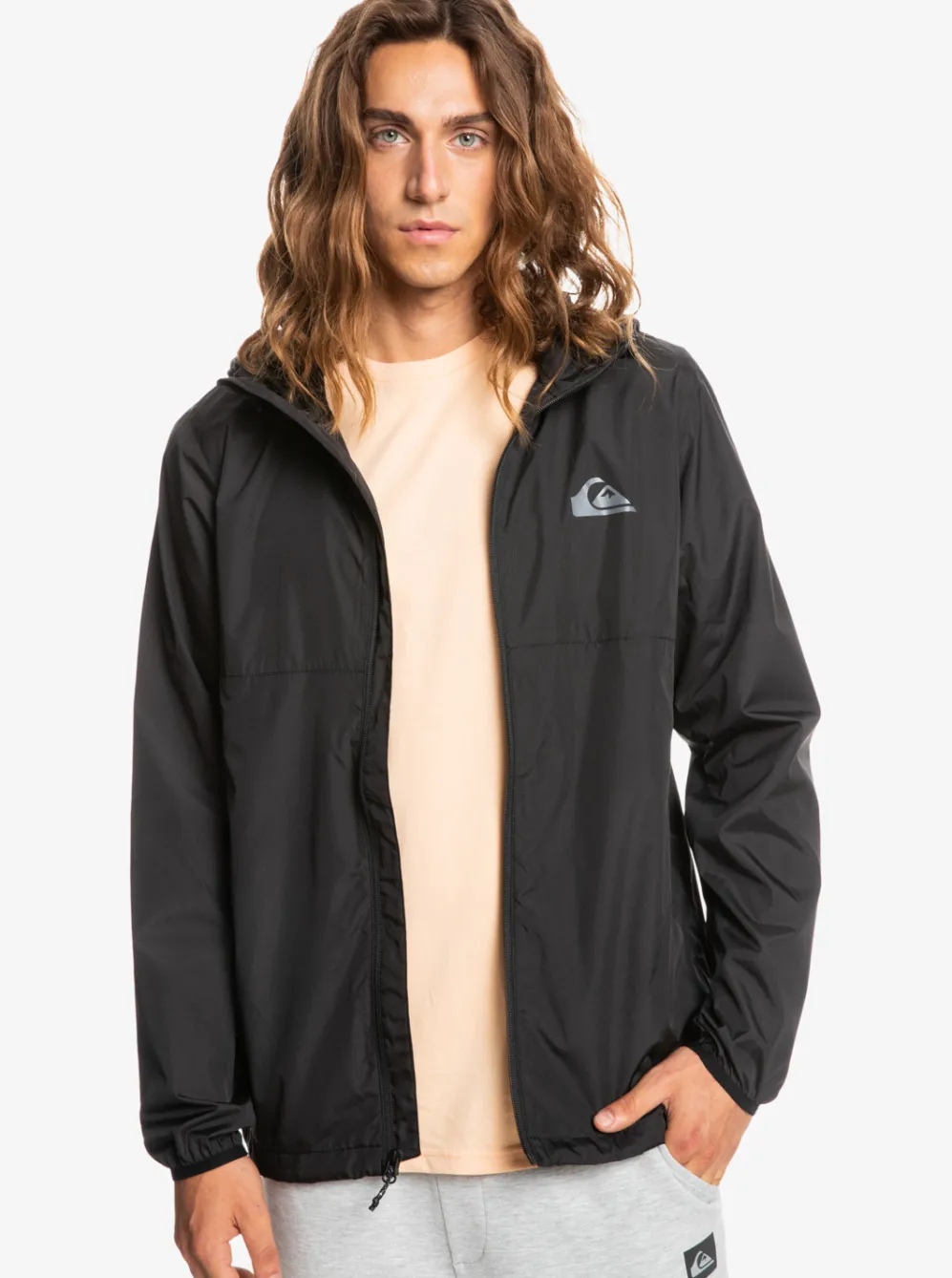 Quiksilver Jackets|Everyday Windbreaker Jacket Black