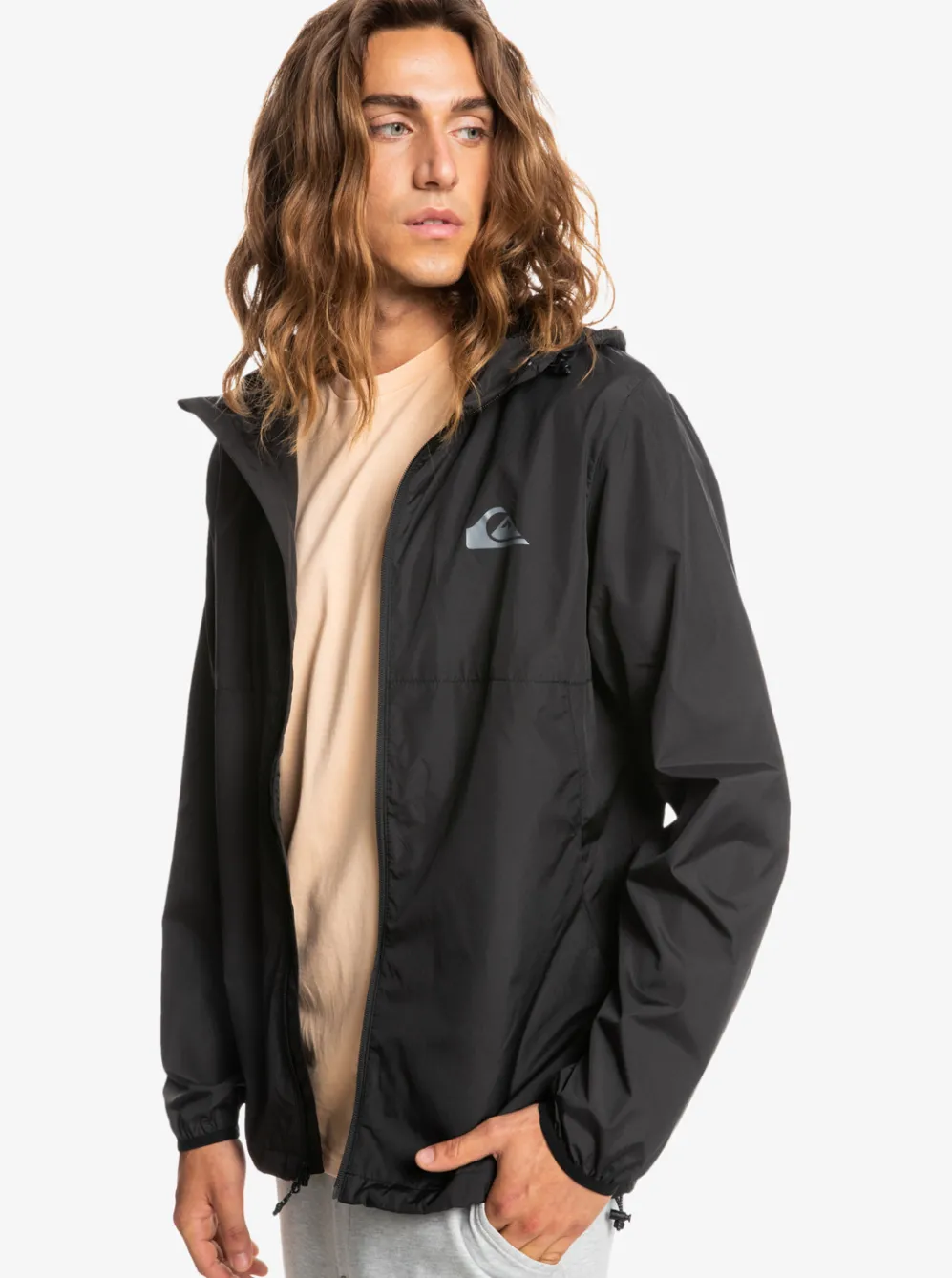 Quiksilver Jackets|Everyday Windbreaker Jacket Black