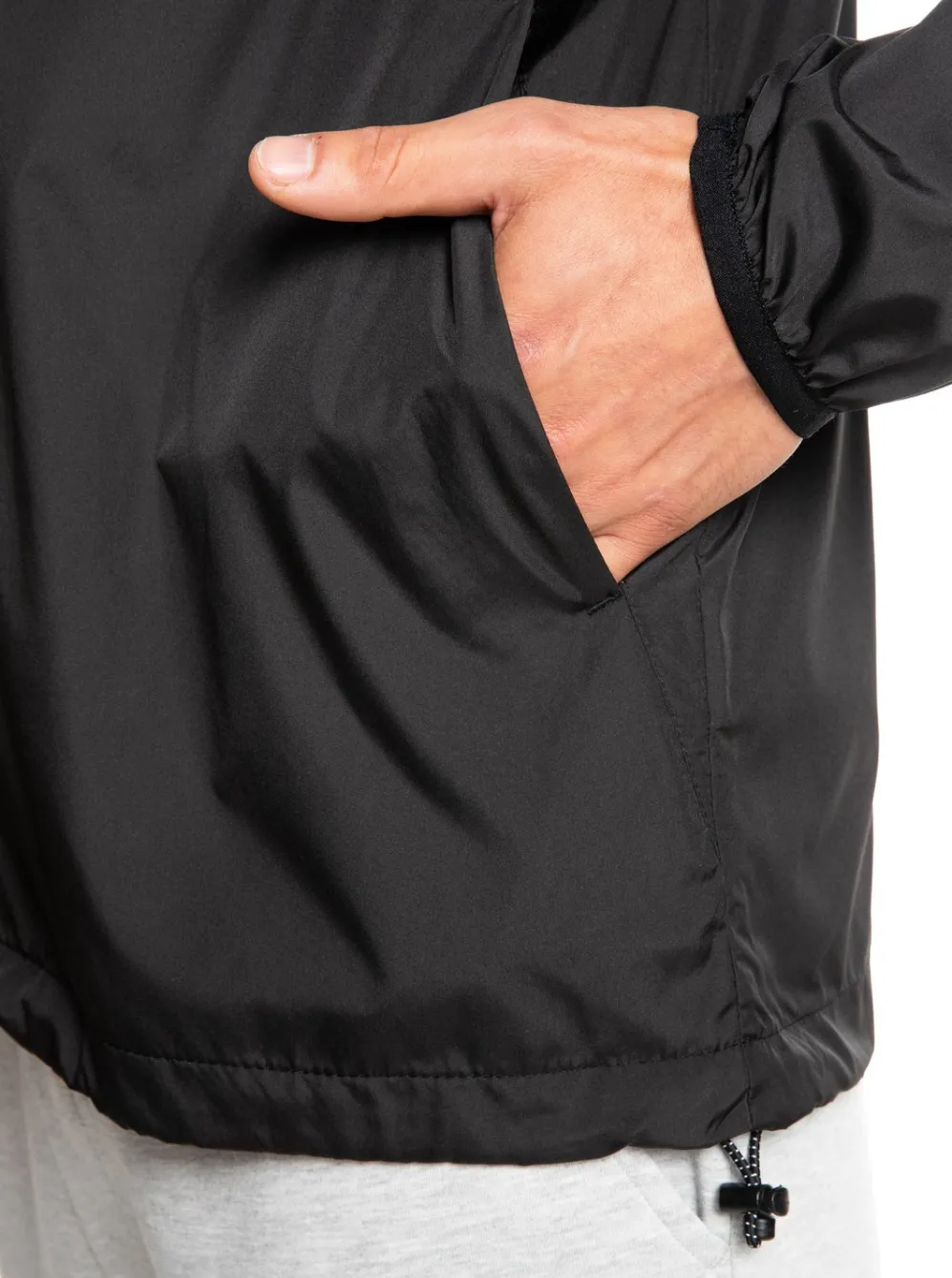 Quiksilver Jackets|Everyday Windbreaker Jacket Black