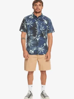 Quiksilver Shirts & Polos|Fade Out Short Sleeve Shirt Naval Academy Fade Out