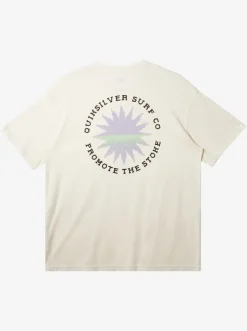 Quiksilver Tees|Fading Sun T-Shirt Birch